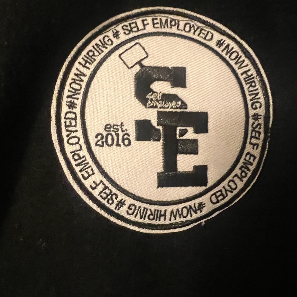 NWOT Rebel Minds /"Glamming Sisters" Brand, Black Varsity Women's Jacket, Small - Picture 7 of 12